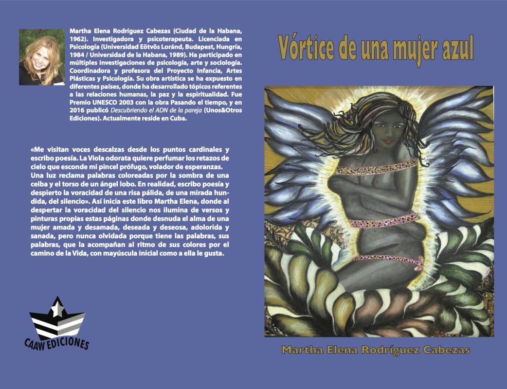 Vórtice de una mujer azul