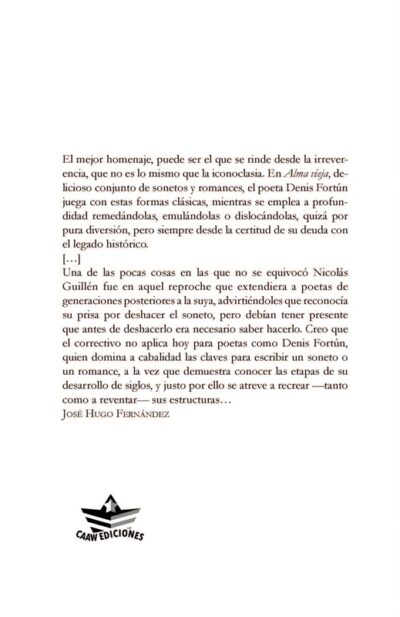 Contraportada Alma vieja