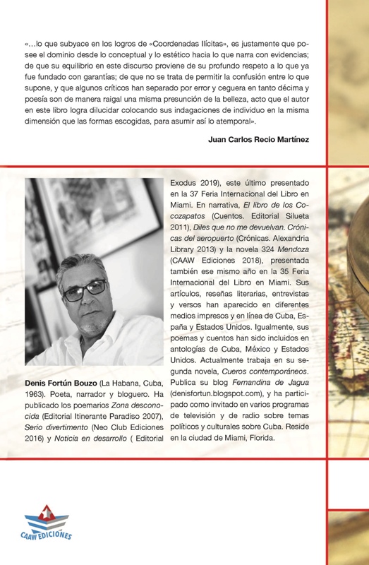Coordenadas ilícitas 2 Contraportada Coordenadas ilícitas
