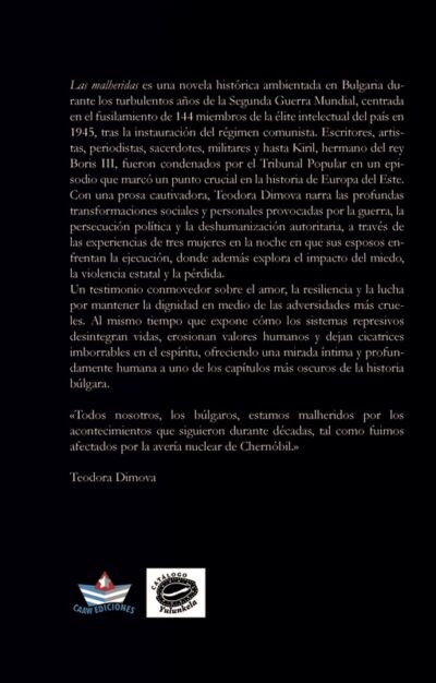 Contraportada: Las malheridas