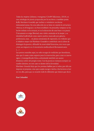 Contraportada: Todas las mujeres (fulanas y menganas)